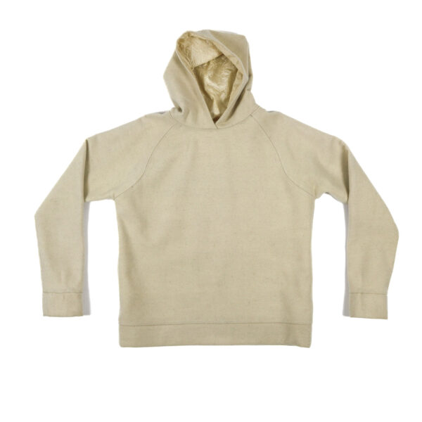 Raglan Sleeve Alpaca Hoodie - Image 3