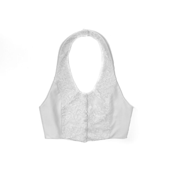 Lace Front Neck-strap Corset - Image 3