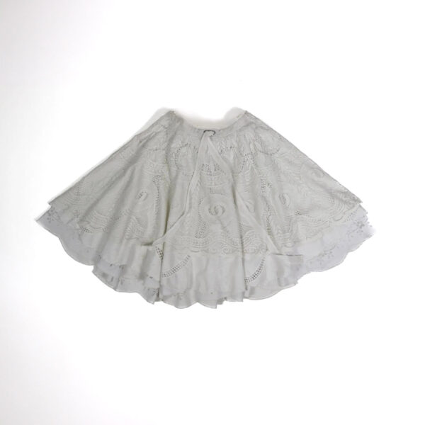 Layered Drawstring Skirt - Image 4