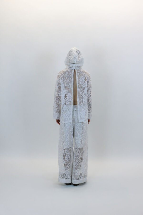 Lace Drawstring Trousers - Image 12