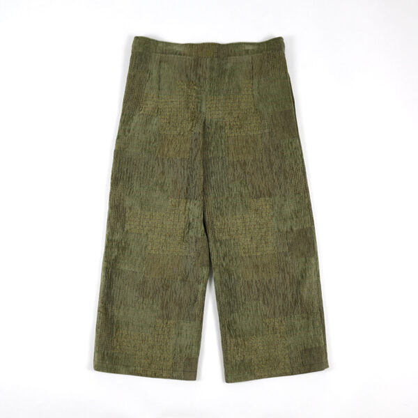 Khaki Upholstery Drawstring Trouser - Image 6