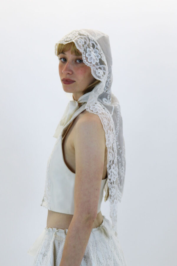 Lace Front Neck-strap Corset - Image 2