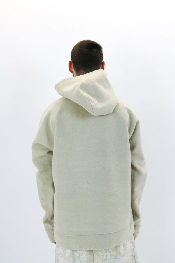 Raglan Sleeve Alpaca Hoodie - Image 8