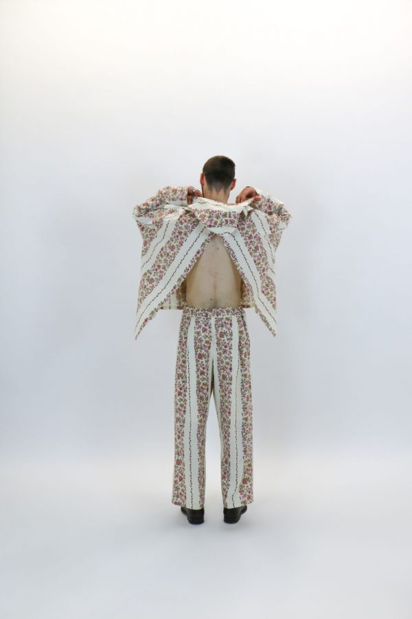 Vintage Floral Print Drawstring Trouser - Image 6