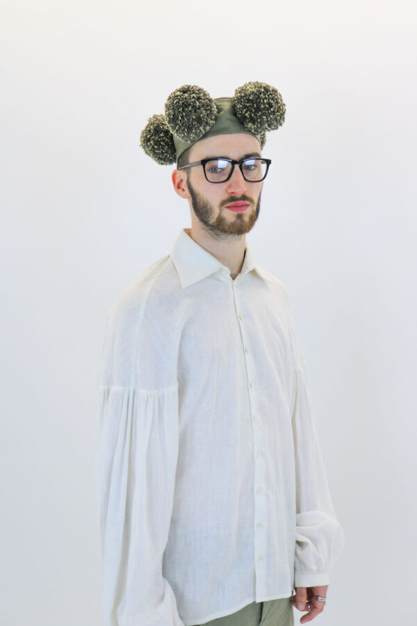 Drop-sleeve Linen Shirt - Image 5