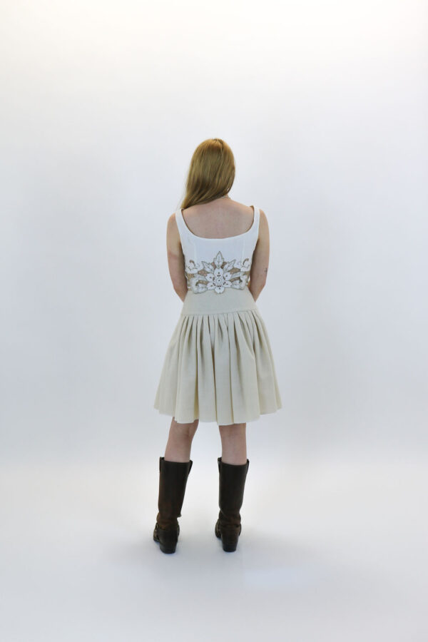Gathered Yoke Skirt - Image 2