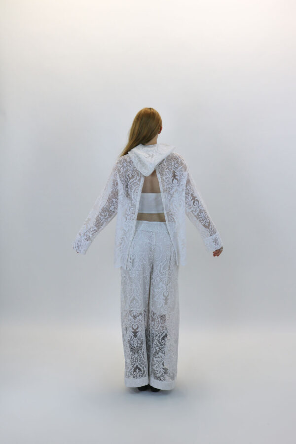 Lace Open-back Hoodie - Image 7