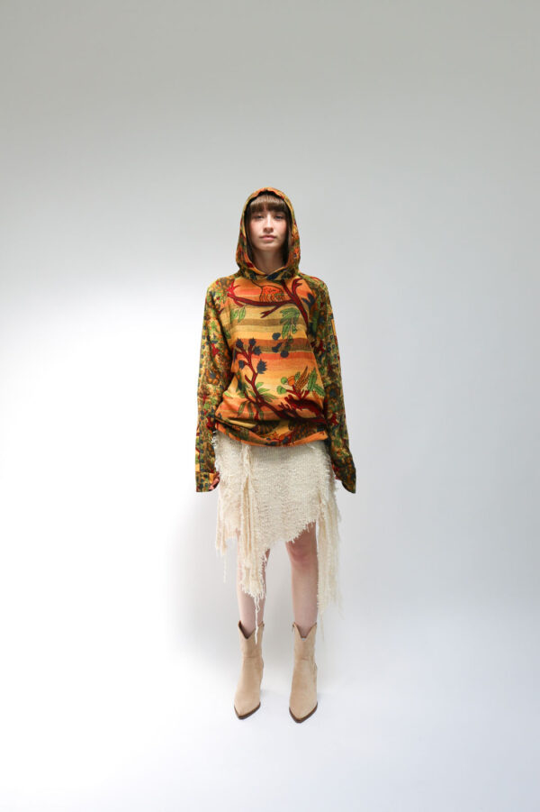 Raglan Sleeve Hoodie